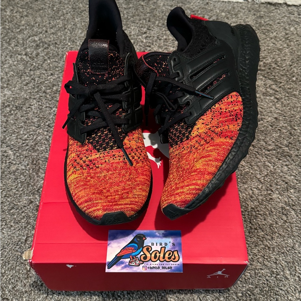 Adidas Game Of Thrones x UltraBoost 4.0 Scarlet/Metallic/Core Black size 13